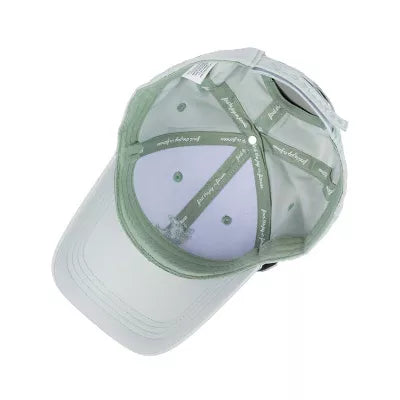 BLOGILATES WOMEN'S PONY TAIL CAP - PALE GREEN - Brand New