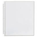 UNIVERSAL STANDARD SHEET PROTECTOR, 8.5"X11", CLEAR, NON-GLARE, 100/BOX - CLEAR - Brand New