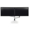 Ergotron – LX Vertical Stacking Dual Monitor Arm, VESA Desk - Scratch & Dent