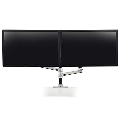 Ergotron – LX Vertical Stacking Dual Monitor Arm, VESA Desk - Scratch & Dent
