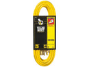 Coleman Cable 02886 25' 14/3 Yellow Jacket® Extension Cord
