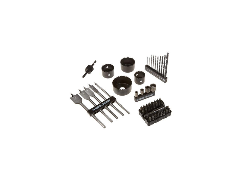 Black & Decker LDX120PK 68-Piece 20-Volt Drill and Project Kit