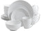 Gibson Ogalla 16 Piece Dinnerware Set in White