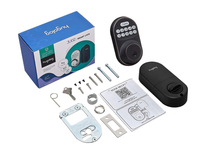 Hugolog Door Lock, Keyless Entry Door Lock, Electronic Deadbolt with Keypad,