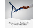 Cricut Bright 360 Ultimate LED Floor Lamp Indigo | D: 10.5in, W: 31–39in, H: