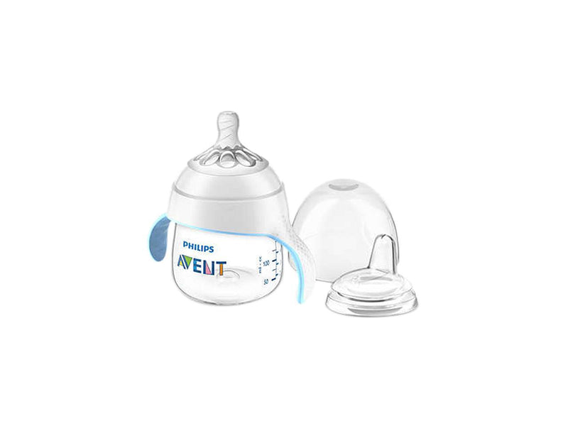 Philips Avent My Natural Trainer Sippy Cup, Clear, 5 oz., 1pk, SCF262/03