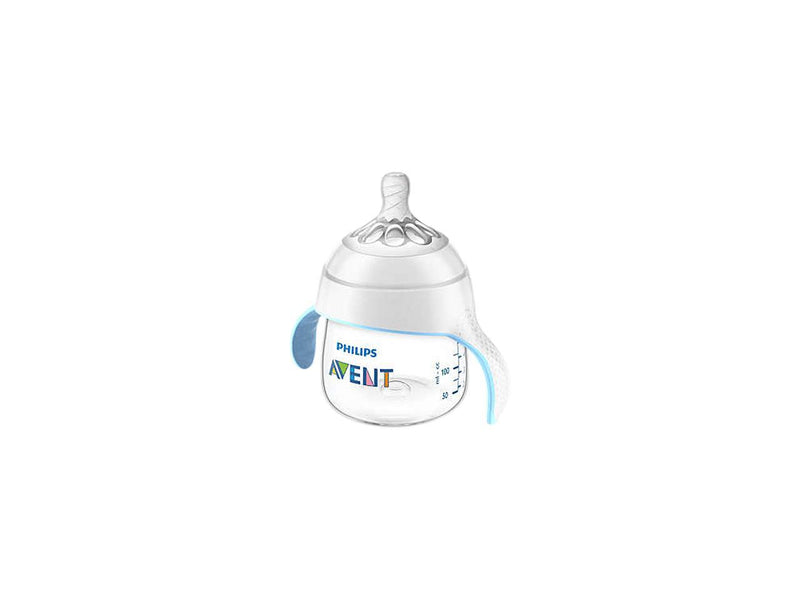 Philips Avent My Natural Trainer Sippy Cup, Clear, 5 oz., 1pk, SCF262/03