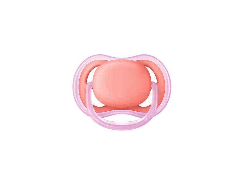 Philips Avent Ultra Air Pacifier, 6-18 Months, Various Colors, 2-pack, SCF244/23