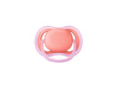 Philips Avent Ultra Air Pacifier, 6-18 Months, Pink/Peach, 2-pack, SCF245/22