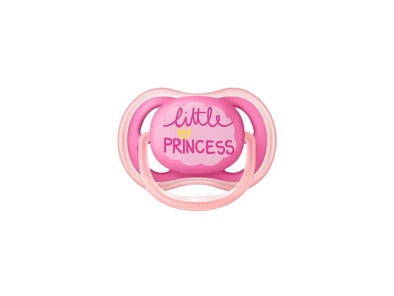 Philips Avent Ultra Air Pacifier, 6-18 Months, Pink/Peach, Fashion Decos,