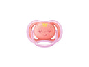 Philips Avent Ultra Air Pacifier, 6-18 Months, Pink/Peach, Fashion Decos,