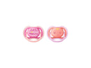 Philips Avent Ultra Air Pacifier, 6-18 Months, Pink/Peach, Fashion Decos,