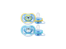 Philips Avent Ultra Air Pacifier, 18+ Months, Blue, 2-pack, SCF349/14