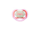 Philips Avent Ultra Air Nighttime Pacifier, 6-18 Months, Pink, 2-pack, SCF376/22