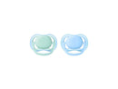 Philips Avent Ultra Air Pacifier, 0-6 Months, Blue/Green, 2-pack, SCF244/20