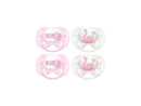 Philips Avent Ultra Soft Pacifier, 0-6 months, Dreams and Swan Designs, 4 pack,