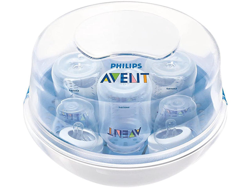 Philips Avent Microwave Steam Sterilizer for Baby Bottles, Pacifiers, Cups and
