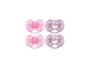 Philips Avent Ultra Soft Pacifier, 6-18 months, Hello Princess and Swan Designs,