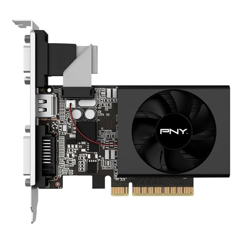 PNY GeForce GT 730 2GB Single Fan Graphics Card - Black - Brand New