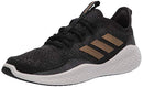 EG3675 Adidas Women's Fluidflow Running Shoe Core Black/Metallic Gold, Size 6.5 - Brand New