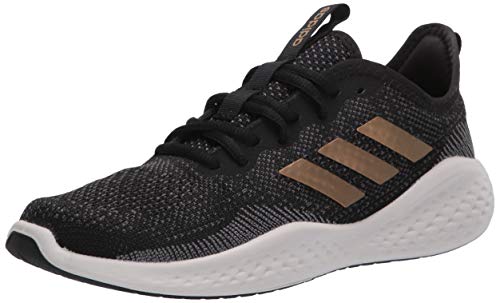 EG3675 Adidas Women's Fluidflow Running Shoe Core Black/Metallic Gold, Size 6.5 - Brand New