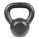 ProsourceFit Solid Cast Iron Kettlebells Weights for Full Body Workout, 20 LB - Like New