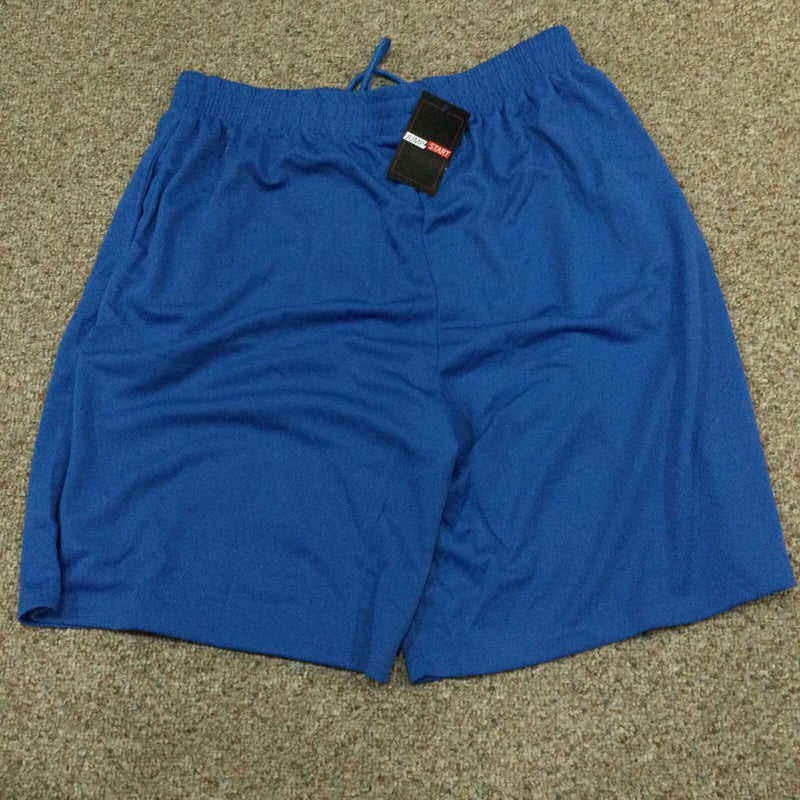 JUMP START MENS JUMP START BLUE SHORTS - SIZE: MEN 3XL - BLUE - Brand New