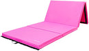 Signature Fitness Fitvids Folding Exercise Aerobics Mat 4'x10'x3" - Pink - Like New