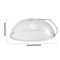 Cakeeyum MICROWAVE COVER FOR FOOD HEAT RESISTANT MICROWAVE PLATE COVER - Like New