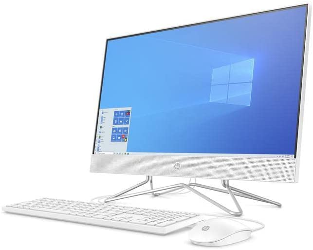 For Parts: HP AIO 24" FHD AMD RYZEN 3 5300U 8 256 SSD + 1TB HDD - CRACKED SCREEN NO POWER