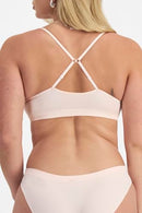 BONDS WOMEN'S SEAMLESS ICONS WIRELESS BRA WITH STRETCHY MOULDED CUPS WOMEN - L - Like New