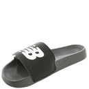 NEW BALANCE MEN'S 200 ADJUSTABLE SLIDE SANDAL, BLACK/WHITE, SIZE 9 - Brand New