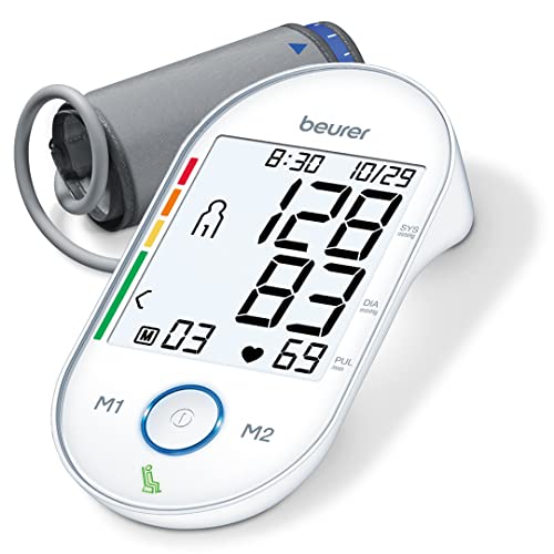 Beurer BM55 Blood Pressure Machine XL Backlit Display Arrhythmia Alarm - Like New