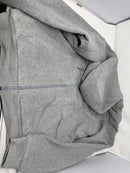 ANGELA BEBE WOMENS HOODIE LONG SLEEVE - SIZE: WOMEN M - GRAY - Brand New