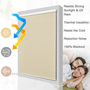 Moonice Cordless Blackout Cellular Shades Cellular Blinds Windows Door - Brand New