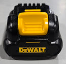 DEWALT 12V LITHIUM ION RECHARGEABLE BATTERY 18WH 1.5AH TYPE1 - BLACK/YELLOW - Like New