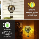 FTTOYOLY HUMMINGBIRD SOLAR LANTERNS - ANTIQUE TEAL - Like New