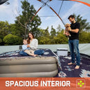 Happy Travel Camping Tent, 4/6 Person Dome Tents for Camping with Rainfly - Brand New