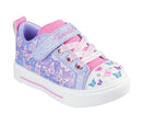 SKECHERS KIDS TWINKLE SPARKS OMBRE FLUTTE (LITTLE KID) SIZE 10 - LAVENDER - Brand New