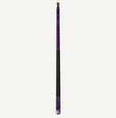 PLAYERS VIOLET BIRDSEYE CUE WITH BLACK LINEN WRAP - Like New