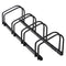 TRUE & TIDY BIKE FLOOR STAND AND HOLDER, 22-28" WHEELS, 4 SLOTS - BLACK - Like New