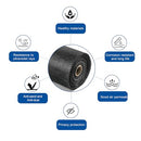 Window Screen Mesh 59" x 100' Fiberglass Window Screens Roll, B0DRF8YSNV - Black - Brand New