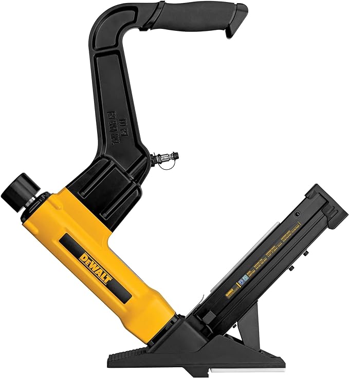 DEWALT Flooring Nailer Pneumatic Adjustable Base DWFP12569 - BLACK / YELLOW - Like New