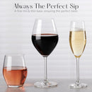 Anchor Hocking Red Wine Glasses Sondria 21 Ounce Set of 8 - Clear - Brand New