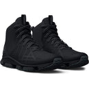 Under Armour Men's Micro G Strikefast Mid Cross Trainer Black/Gray Size 12.5 - Like New
