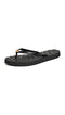 144262 TORY BURCH WOMEN'S KIRA FLIP FLOPS SIZE: WOMEN 7 MEDIUM - BLACK/GOLD - Like New