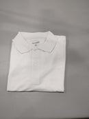 POLO AVENUE POLO SHIRT - SIZE: MEN XL - WHITE - Brand New