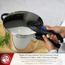 Magefesa Favorit 8-Quart Pressure Cooker, 18/10 Stainless Steel Fast Cooker - Brand New