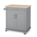 CHRISTOPHER KNIGHT HOME BATAVIA KITCHEN CART - GRAY - Like New