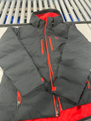 SPYDER RECON SYNTHETIC DOWN JACKET - SIZE: MEN M - BLK/RED - Brand New